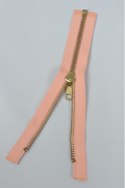 ZIP085  5號拉鏈  金屬開尾拉鏈  金銅單頭拉鏈  不設單獨拉鍊訂購  細節-2